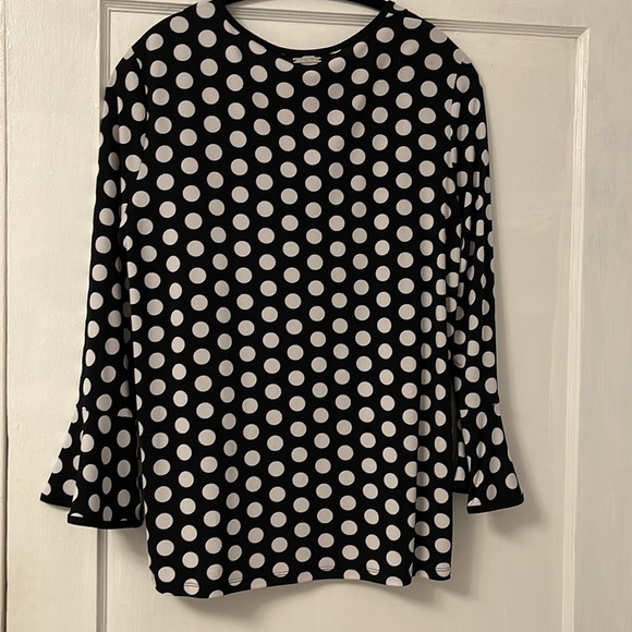 Michael Kors Polka Dot Top - Picture 4 of 5